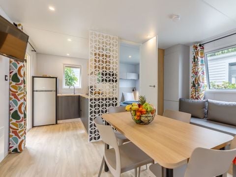 Mobilhome 4 personnes - GRAND - CONFORT » - 2 chambres - CLIM - TV