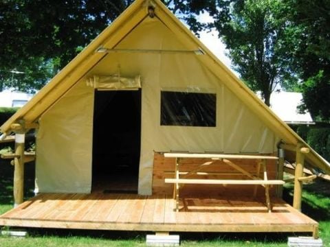 Bungalow toilé 5 personnes - Amazone - 3 Pièces - Sans Sanitaires