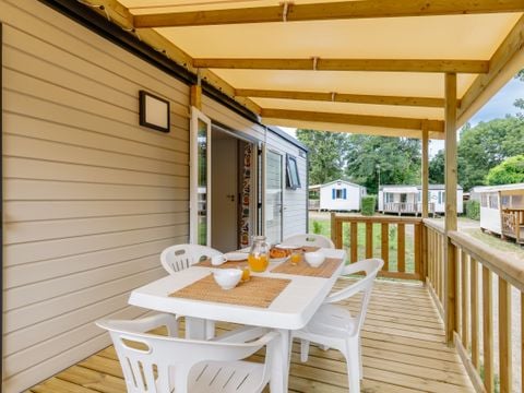 Mobilhome 4 personnes - Grand Confort - 3 Pièces - TV