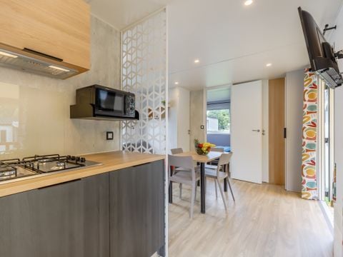 Mobilhome 4 personnes - Grand Confort - 3 Pièces - TV