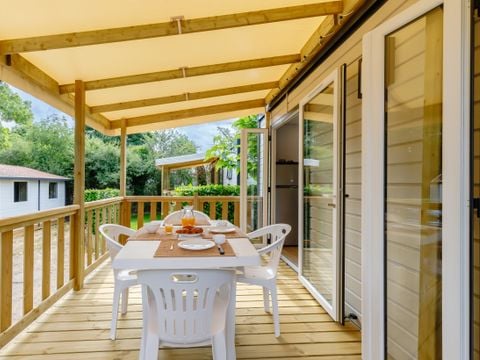Mobilhome 4 personnes - Grand Confort - 3 Pièces - TV