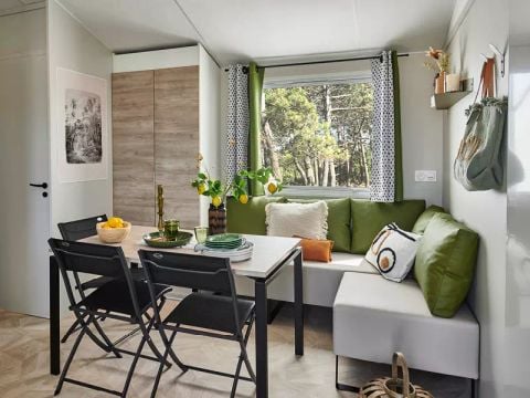 Mobilhome 5 personnes - Confort Famille - 3 Pièces - TV