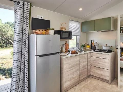 Mobilhome 5 personnes - Confort Famille - 3 Pièces - TV