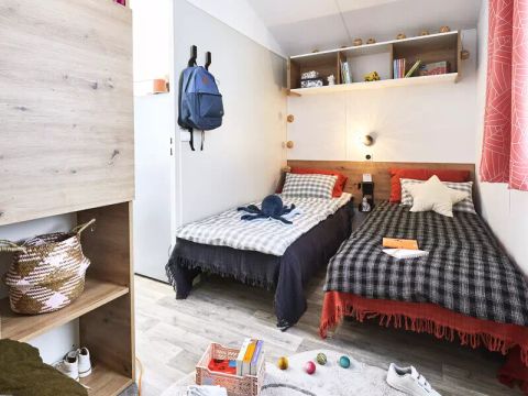 MOBILHOME 5 personnes - Confort Famille 3 Pièces 5 Personnes + TV