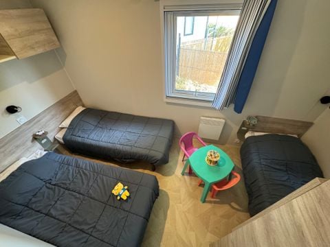 Mobilhome 5 personnes - "CONFORT - FAMILLE KIDS" - 2 chambres - CLIM - TV *NOUVEAUTE 2024*
