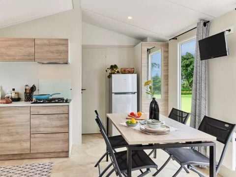 Mobilhome 8 personnes - Excellence - 5 Pièces - Climatisé - TV - 2 salles de bain