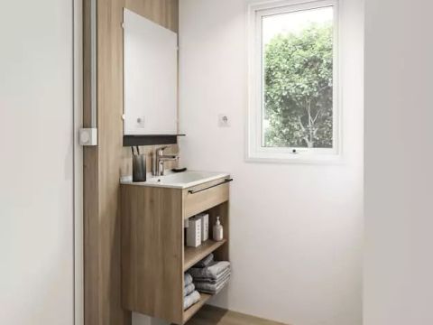 Mobilhome 2 personnes - Excellence - 2 Pièces - Climatisé - TV