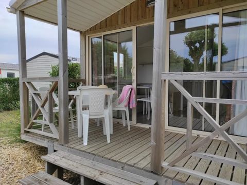 MOBILHOME 4 personnes - Mobil-home GRAIN DE SABLE - 27m² - 2 Chambres 1/4 pers