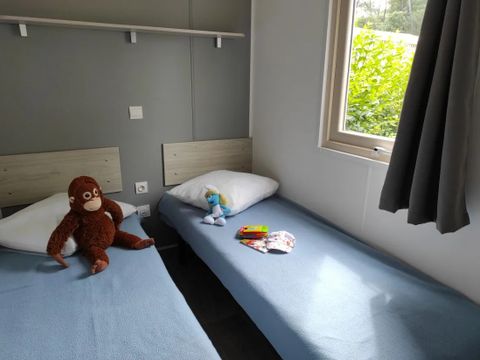 MOBILHOME 4 personnes - Mobil-home GRAIN DE SABLE - 27m² - 2 Chambres 1/4 pers