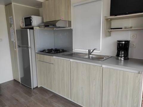 MOBILHOME 4 personnes - Mobil-home GRAIN DE SABLE - 27m² - 2 Chambres 1/4 pers