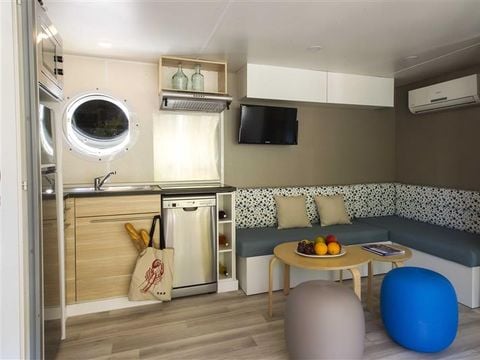 Bungalow 5 personnes - Patio - 2 chambres