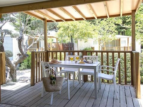 Bungalow 5 personnes - Patio - 2 chambres