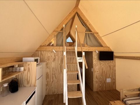 TENTE TOILE ET BOIS 5 personnes - Iris