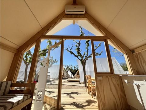 TENTE TOILE ET BOIS 5 personnes - Iris