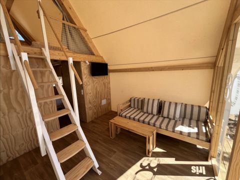 TENTE TOILE ET BOIS 5 personnes - Iris