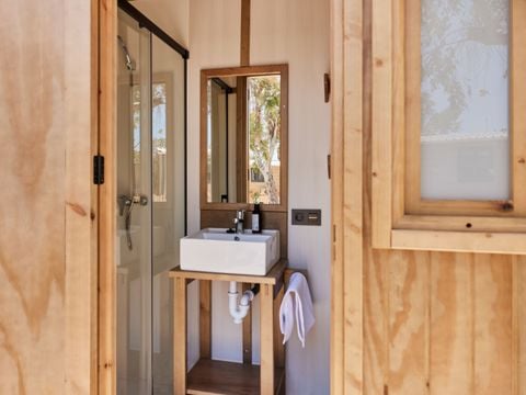 TENTE TOILE ET BOIS 2 personnes - Glamping Cabin-Tent Senyoret