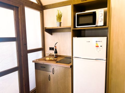 TENTE TOILE ET BOIS 4 personnes - Glamping Cabin-Tent Senyoret