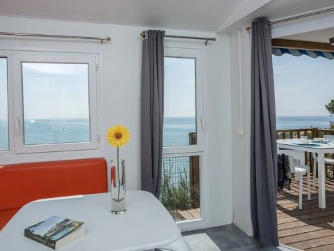 MOBILHOME 5 personnes - A3 - vue sur la mer