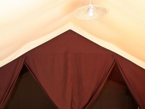 TENTE TOILE ET BOIS 4 personnes - Lodge Nature - Sans sanitaires