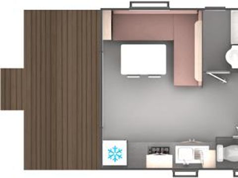 MOBILHOME 4 personnes - Cottage Padirac