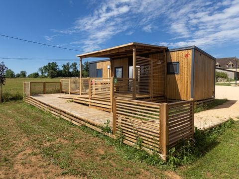 MOBILHOME 4 personnes - Cottage Terrasses du Causse - Accès PMR