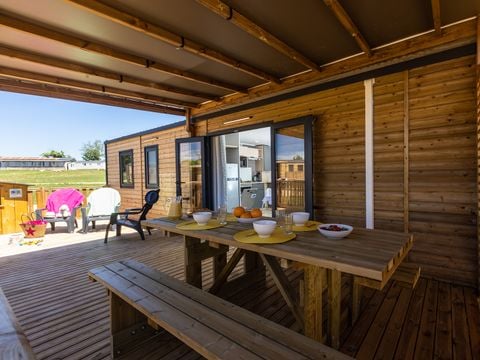 MOBILHOME 6 personnes - Cottage Le P'tit Quercynois (Arrivée Dimanche) - 3 chambres - 2 salles de bain