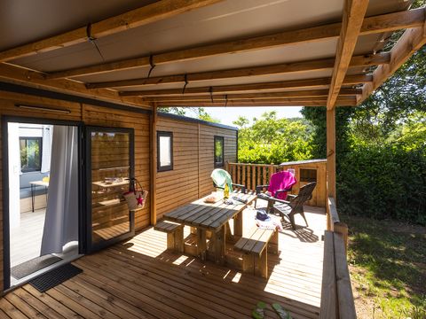 MOBILHOME 4 personnes - Cottage P'tit Quercynois - Accès PMR