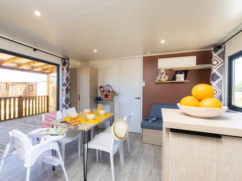 MOBILHOME 4 personnes - Cottage Les P'tit Quercynois (Arrivée Samedi) - 2 chambres - 2 salles de bain