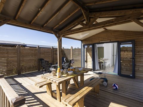 MOBILHOME 4 personnes - Cottage Les Étoiles Occitanes (Arrivée Samedi)