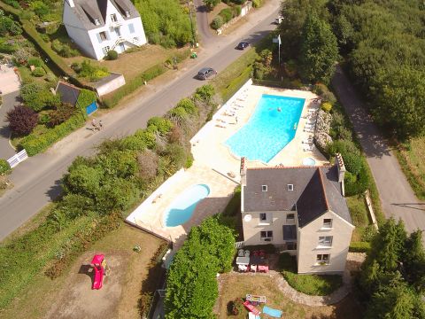MAISON 9 personnes - Avel Mor (4 CH) avec piscine à 600m de la plage