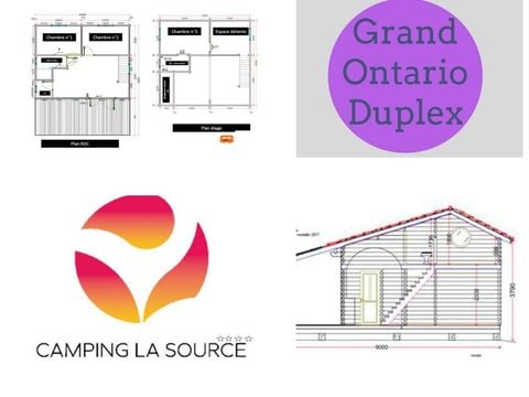 CHALET 8 personnes - CHALET LUXE DUPLEX 3ch 6/8pers - 35m2