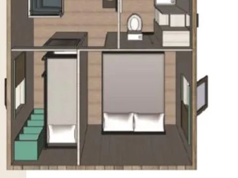CHALET 4 personnes - CABANE LUXE ROBINSON