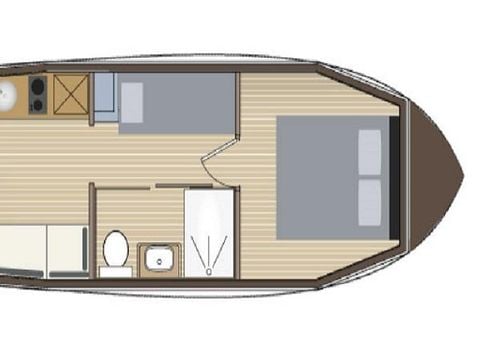 HÉBERGEMENT INSOLITE 4 personnes - BATEAU DE ROBINSON 2ch 4pers CLIM - 20m2