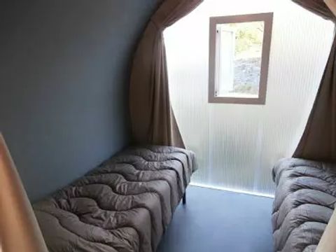 Tente en toile et en bois 4 personnes - Coco Sweet 3 Pièces 4 Personnes Sans Sanitaires
