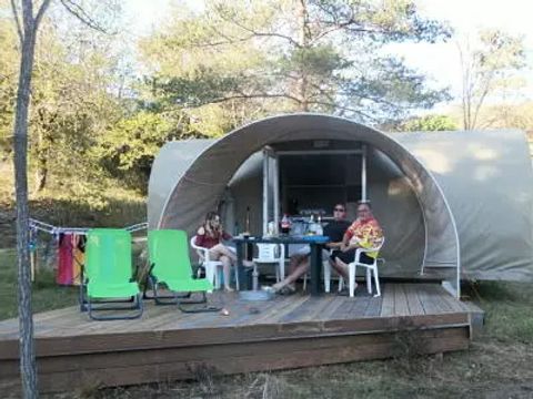 Tente en toile et en bois 4 personnes - Coco Sweet 3 Pièces 4 Personnes Sans Sanitaires