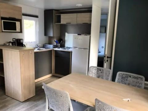 MOBILHOME 6 personnes - Mobil-Home Confort 4 Pièces 6 Personnes Climatisé + TV