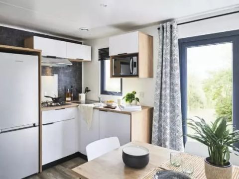 MOBILHOME 6 personnes - Mobil-Home Privilège 4 Pièces 6 Personnes Climatisé + TV