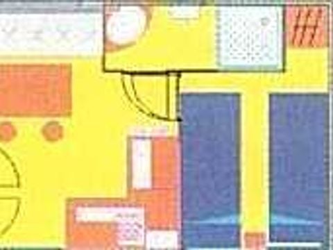 MOBILHOME 3 personnes - Economique 2 chambres - 18m² 