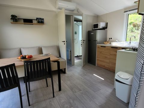MOBILHOME 4 personnes - Confort 2 chambres - 30m² - Clim + TV -