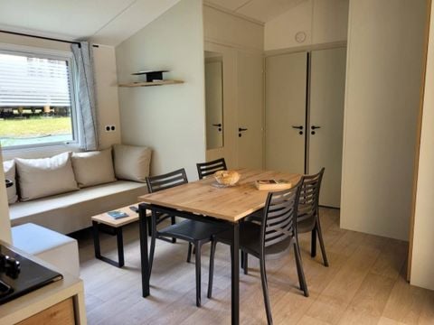 MOBILHOME 6 personnes - Confort 3 chambres - 33m² - Climatisation + TV 