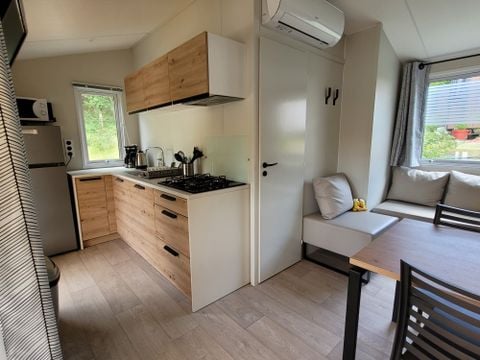 MOBILHOME 6 personnes - Confort 3 chambres - 33m² - Climatisation + TV 