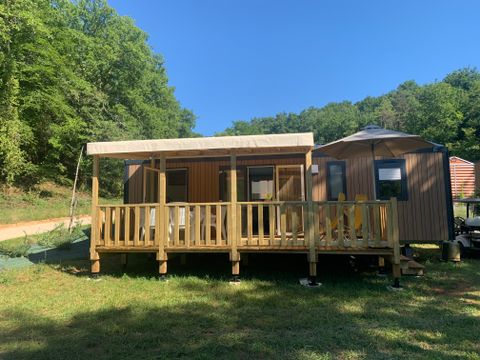 MOBILHOME 6 personnes - Confort 3 chambres - 33m² - Climatisation + TV 