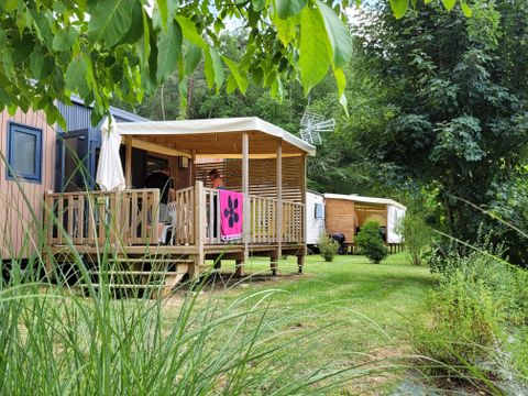 MOBILHOME 4 personnes - Privilège 2 chambres - Dressing - climatisation + TV