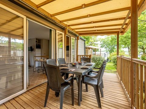 MOBILHOME 7 personnes - Ciela Privilège - 3 chambres - barbecue