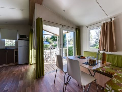 MOBILHOME 4 personnes - Classic | 2 Ch. | 4 Pers. | Terrasse Surélevée | Clim.