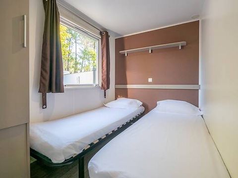 MOBILHOME 6 personnes - Comfort | 3 Ch. | 6 Pers. | Terrasse surélevée non couverte | Clim.