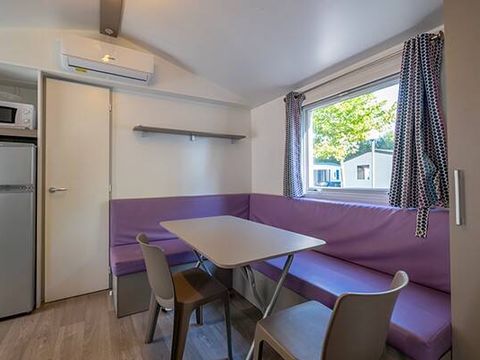 MOBILHOME 6 personnes - Comfort | 3 Ch. | 6 Pers. | Terrasse surélevée non couverte | Clim.