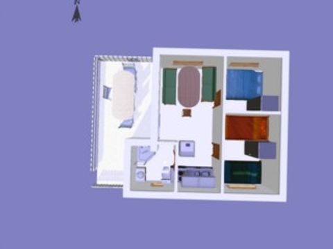 Bungalow 5 personnes - Bungalow Club 5 Places