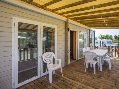 MOBILHOME 6 personnes - Baltiques 4 Pièces 6 Personnes climatisé + TV