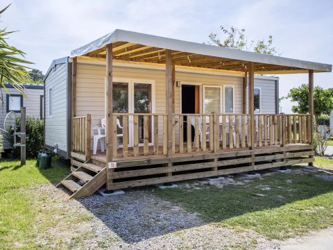 MOBILHOME 6 personnes - Baltiques 4 Pièces 6 Personnes climatisé + TV